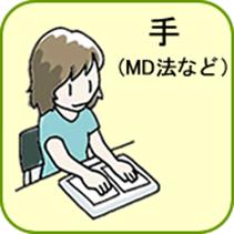 手(MD法など)