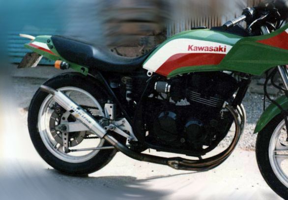 GPZ400F クレヨン手曲げマフラー GPZ400F クレヨン手曲げマフラー - メルカリ